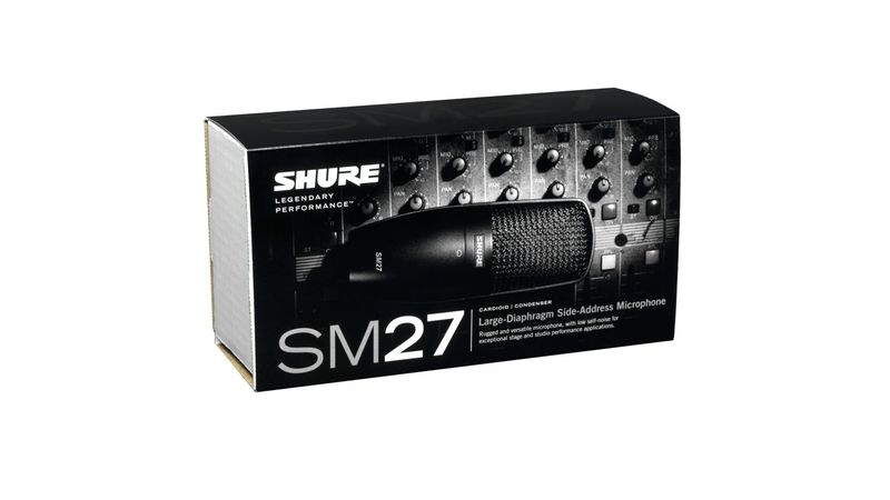 SM27 - SM27 Micrófono de condensador profesional de gran diafragma