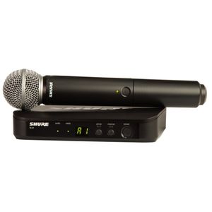 SHURE BLX24/SM58  Sistema inalámbrico para voz