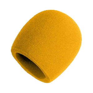Shure A58WS-YEL Paravientos color amarillo para micrófonos de mano