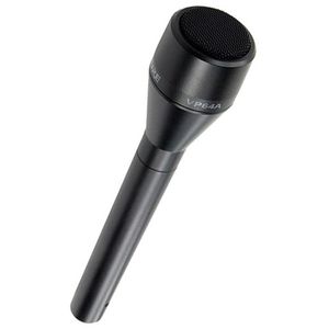 SHURE VP64A, Negro, Micrófono de mano dinámico omnidireccional para aplicaciones vocales