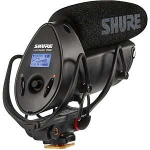 SHURE VP83F, Negro, Micrófono condensador montado en cámara con flash integrado LensHopper