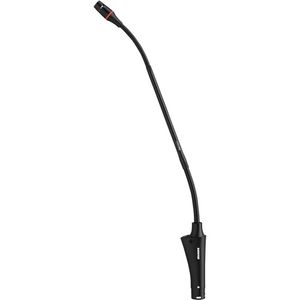 SHURE CVG12-B/C, Micrófono de condensador, cuello de ganso 12", 2 secciones flexibles, XLR
