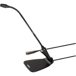 SHURE CVG12D-B/C, Micrófono de condensador, cuello de ganso 12", 2 secciones flexibles, XLR