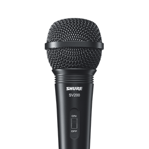 MICRÓFONO ALÁMBRICO SHURE SV200 PARA VOCES
