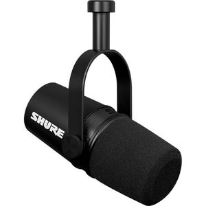 Micrófono Alámbrico Shure MV7X para voces con salida XLR
