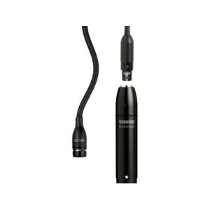 Shure MX202B/C, Micrófono para colgar con cuello flexible de 10 cm
