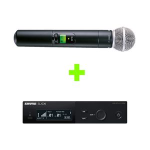 Paquete Sistema Inalámbrico Shure SLXD4+SLXD2/SM58