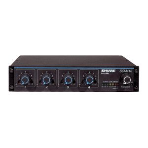 Shure SCM410, Mezclador Automático de micrófonos de 4 canales
