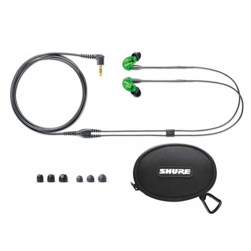Shure-audifonos-In-Ear-SE215-Pro-Green-Limited-Edition-6