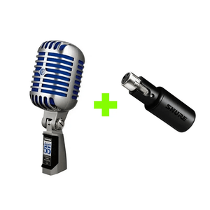 Kit Micrófono SUPER55 + Interfaz de audio MVX2U