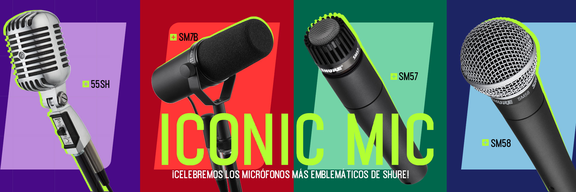 iconic mic celebremos los micrófonos más icónicos de shure